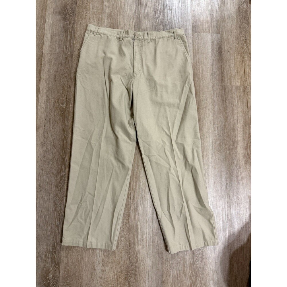 Patagonia Men’s Organic Cotton Khaki Pants Size 38 Preppy Casual Flat Front